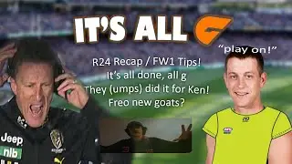 Finals Week 1 Tips / Round 24 Recap 2025 AFL - IT'S ALL G
