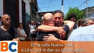 En Berisso le dieron el &uacute;ltimo adi&oacute;s a Lito Cruz