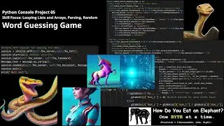 Python Console Project 05: Word Guessing Game