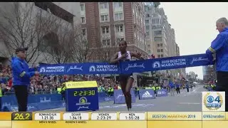 Worknesh Degefa Wins Women's Boston Marathon
