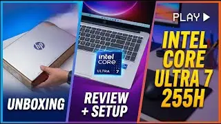 HP OmniBook 7 Unboxing & Review: Intel Core Ultra 7 255H (Setup Guide) #hp #Omnibook #intel #255H