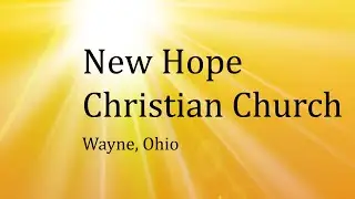 Message from Pastor Ron - May 14, 2023