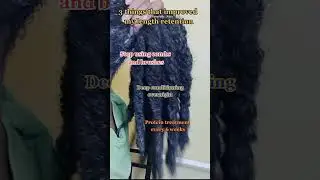 Length retention#shorts #healthyhair #naturalhair #4chair #haircare #long4chair #hairstyle#curlyhair