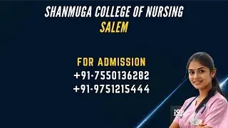 SHANMUGA COLLEGE OF NURSING SALEM ADMISSION DETAILS
