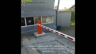 Barrier gate with POS wifi parking management system