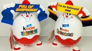 Гигантские Киндерино. Распаковка старых Киндер сюрпризов. Kinderino. Old Kinder Surprise Unboxing