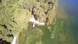 Drone video of Horse Island-Sackets Harbor NY. New York State Parks takes ownership.