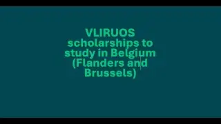 VLIRUOS ICP Connect scholarships - information session (17/11/2025)