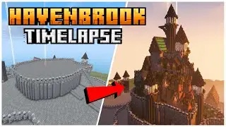 Havenbrook Castle  -  Minecraft Survival Timelapse