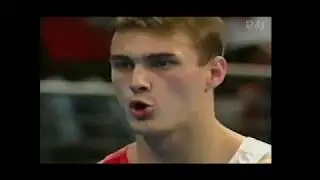 Leszek Blanik  (gimnastyka - skok) Olimpiada w Sydney. Polski komentarz