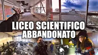 LICEO SCIENTIFICO ABBANDONATO PERCH&Egrave; CROLLAVANO LE CLASSI: CI STAVANO MIGLIAIA DI STUDENTI!