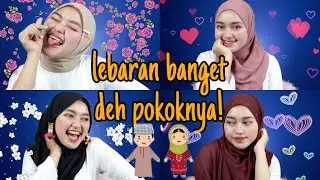 TUTORIAL HIJAB UNTUK LEBARAN ALA INDIRA KALISTHA! | Indira Kalistha