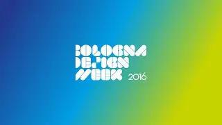 Bologna Design Week 2016