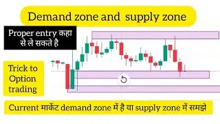 Demand zone and supply in Hindi course // how to draw deamd zone and supply zone in trading #trading