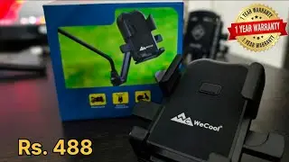 WeCool B2 Mirror Fit Mobile Holder for scooty/Scooter/Bike/Motorcycle | best mobile holder #bike