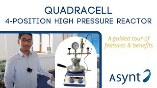 4-Position Laboratory High Pressure Reactor | Asynt Quadracell