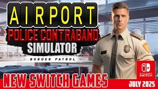 Airport Police Contraband Simulator - Border Patrol Gameplay Preview | New Switch Games