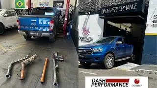 FORD RANGER 3.2 2021 STAGE2 COM DOWNPIPE E DIFUSOR ESPECÍFICO E PONTEIRA FULL INOX 304 ACELERANDO!!