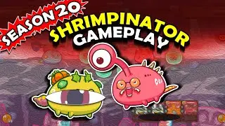Shrimpinator | Axie Infinity | Season 20 | Gameplay | Dusk Aqua Plant | Arena