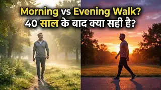 Morning Walk vs Evening Walk | 40 के बाद कौन-सी Walk ज़्यादा फायदेमंद है? Health Tips | My Best Life