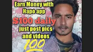 Online earning..Hapo app..How to earn real money with Hapo app.