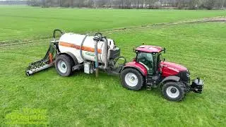 Krans | Grasland bemesten | Case IH + Kaweco | Gülle ausbringen