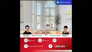 Check out this open house Listing Address: Alpine Richmond Hill, ON L4S 1W4