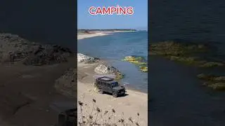 Defender ile Zorlu Yollardan denize indik. #beach #travel  #defender  #road  #adventure
