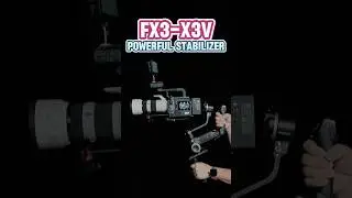 What does it look like when you mount a Sony FX3 with the Fangtuo X3V cage onto a gimbal?#fangtuo