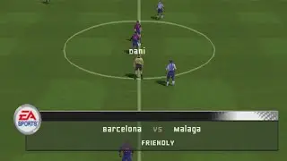 BARCELONA vs MALAGA - FIFA Soccer 2002