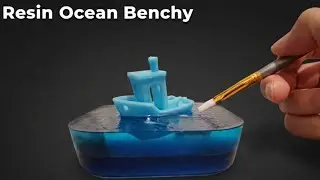 How I Created a Resin Ocean Diorama Using a 3D Printed Benchy
