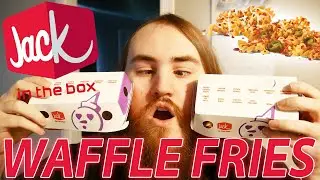 JACK IN THE BOX'S NEW CLASSIC & SPICY SAUCED & LOADED WAFFLE FRIES REVIEW
