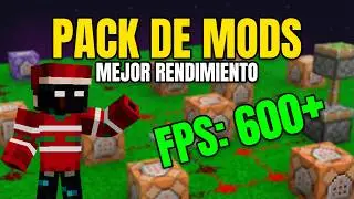 EL MEJOR PACK DE MODS para OPTIMIZAR Minecraft