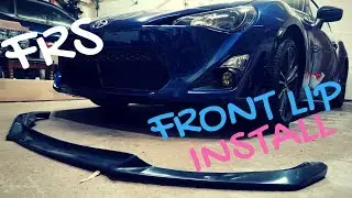 FR-S GETS A FRONT LIP!!!!