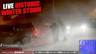 🔴Oklahoma Storm Chaser | Historic Winter Storm | LIVE Ground Truth
