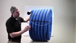Blue Twinwall Ducting for Water Pipes
