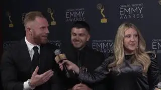 Cat. 303 Post Win interview w/Greg Camillone, Jon Asher, Robert Campbell - 2024 Chgo/Midwest Emmys