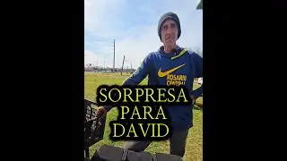 Sorpresa para David 🥰🥹