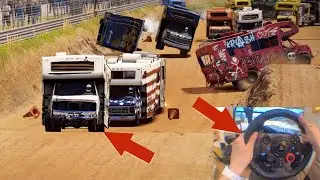 Camper Crazy 8 Race | Wreckfest | Logitech G29 Gameplay