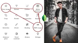 Snapseed New Tricks Dark Presets Photo Editing || Lightroom Dark Presets Photo Editing 2020