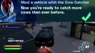 Mod a Vehicle with the Cow Catcher - Fortnite