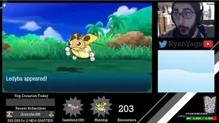 Shiny Ledyba via SOS in Pokemon Sun and Moon