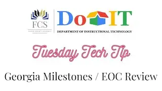 Tuesday Tech Tip | Ideas for GMAS/EOC Review