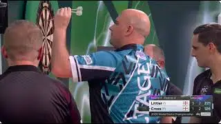 OUTRAGEOUS 126 CHECKOUT BY ROBERTO - ROB CROSS VS LUKE LITTLER 2026 WORLD DARTS CHAMPIONSHIP
