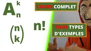 ARRANGEMENT , COMBINAISON ET FACTORIEL : COURS COMPLET AVEC EXEMPLES