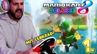 MARIO KART, aber mit LENKRAD!