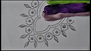 Stylish Neckline Designs for Modern Garments Embroidery