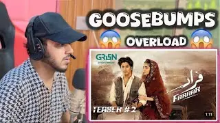 Faraar Teaser 2 REACTION | Coming Soon | Ft. Hamza Ali Abbasi | Haroon Shahid | Green TV
