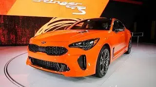 2020 Kia Stinger GTS Unveiling At The New York Auto Show - Press Conference