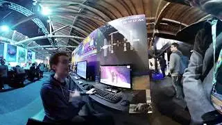 4K 3D 360&deg; VR EGX Rezzed 2018 : Indie Room Space Station Continuum